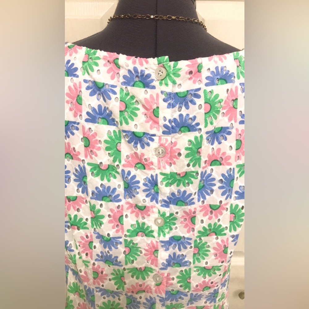 Talbots Daisy Eyelet Shell - Picture 10 of 16